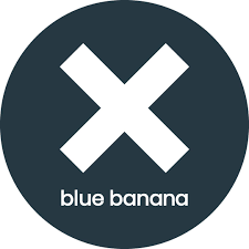 Blue banana logo